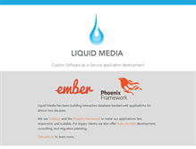 Tablet Screenshot of liquidmedia.ca